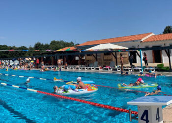 La piscina comunale di Farcana a Nuoro