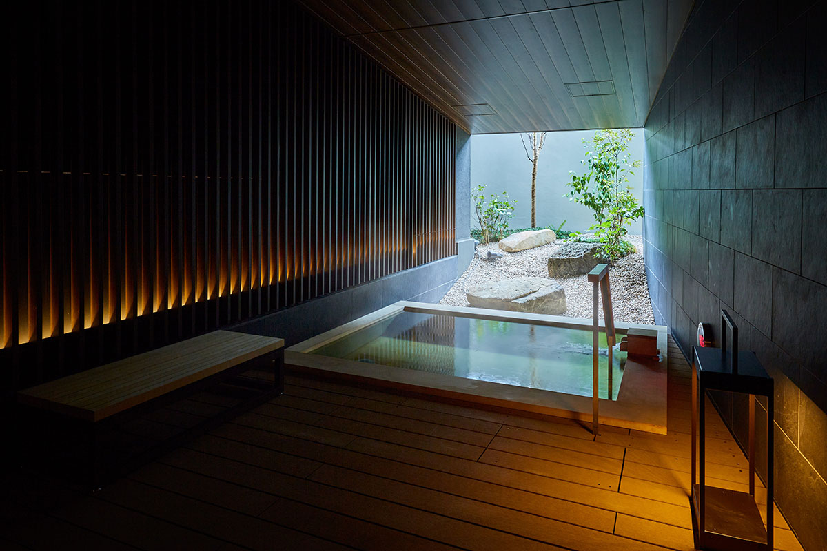 Uno dei rarissimi ryokan nel centro di Tokyo con bagni di acqua termale