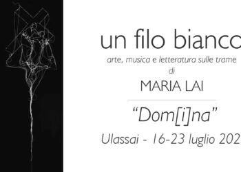 "un filo bianco" 2023 Ulassai