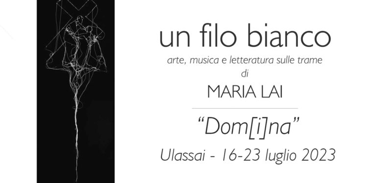 "un filo bianco" 2023 Ulassai