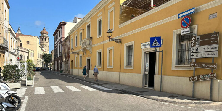 Via Vittorio Emanuele II a Oristano
