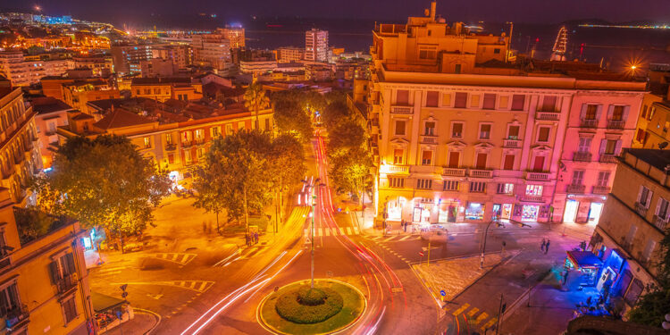 Cagliari by night. ? Depositphotos