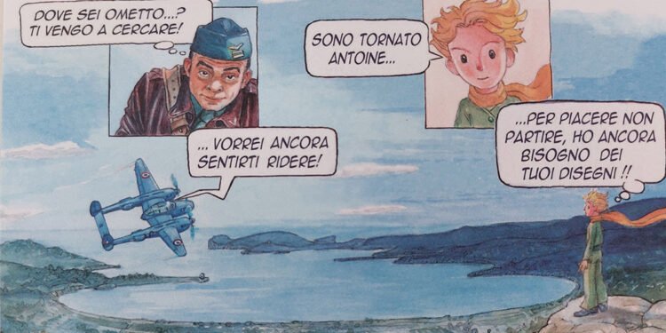 Cartolina Il Piccolo Principe
