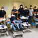 Foto gruppo Polstrada donazione sangue
