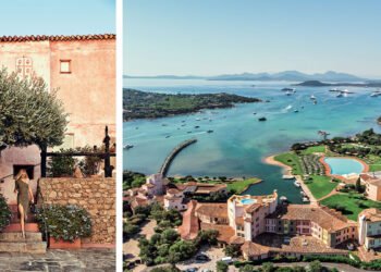 Cala di Volpe, il gioiello della Sardegna. ? © Oliver Pilcher (sx) - White Box Studio | Per gentile concessione di Smeralda Holding (dx)