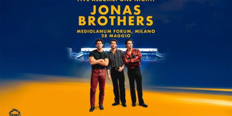 Jonas Brothers a Milano