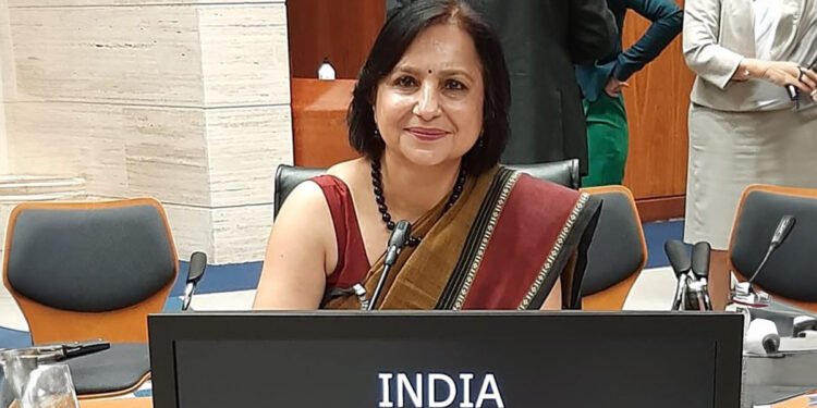 L’Ambasciatrice indiana Neena Malhotra