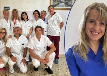 La Stroke Unit dell'Aou di Sassari e la dott.ssa Alessandra Sanna