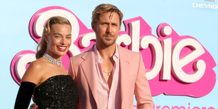 Margot Robbie e Ryan Gosling alla prima mondiale di Barbie a Los Angeles. ? Jean Nelson