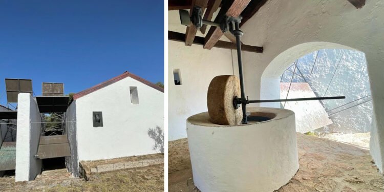 Il Mulino a vento di Giuseppe Garibaldi al Compendio Garibaldino di Caprera