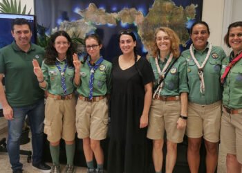Nina Fratus e Rubina Tanca scout CNGEI di Porto Torres