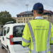 Quartu, ausiliare del traffico al lavoro