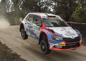 Rally dei Nuraghi e del Vermentino: Pisciottu Ivan-Tali Gian Franco, Skoda Fabia R5 #19