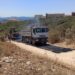 Stintino, lavori di bitumazione nella strada che collega il porto
