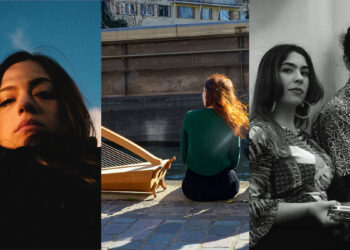 Da sinistra Daniela Pes, Ô Trio e Kari-Oka