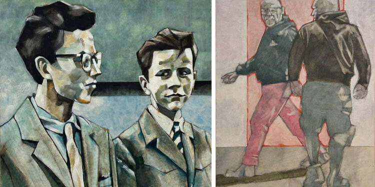 Due dipinti di Francesco Amadori