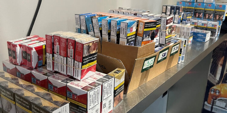 Sequestro sigarette a Sestu