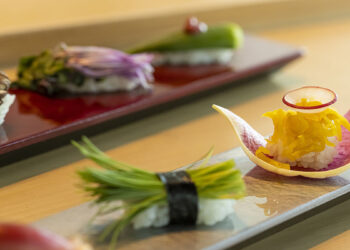 Sushi vegano al The Prince Gallery di Tokyo