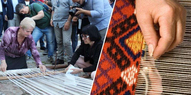 Aggius "Il percorso della tessitura"