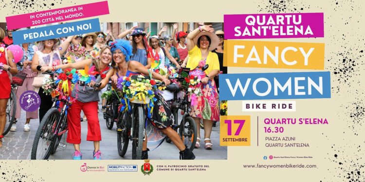 Fancy Women Bike Ride Quartu