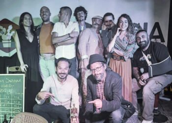I finalisti del Poetry Slam Sardegna 2023. ? Giovanni Salis