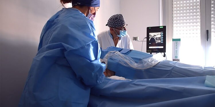 Il Picc Team del SS. Annunziata di Sassari al lavoro