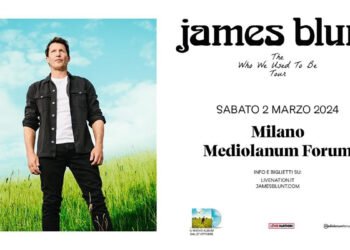 James Blunt Italia 2024
