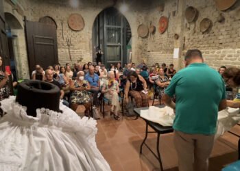 Laboratorio sartoriale nella Casa Museo Sa Dom’e Farra di Quartu