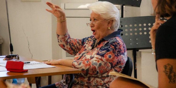 Accademia internazionale di musica di Cagliari: lezione di canto con Luciana Serra. ? Stefania Loriga