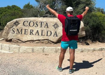 Metroman in Costa Smeralda. ? Facebook