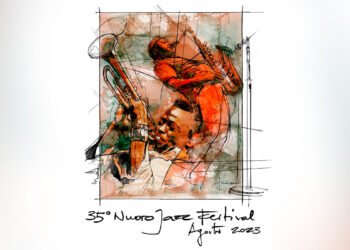Il disegno di Flavio Manzoni per Nuoro Jazz 2023