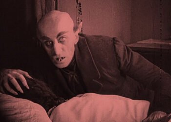Orlok in “Nosferatu il vampiro” di Friedrich Wilhelm Murnau (1922)