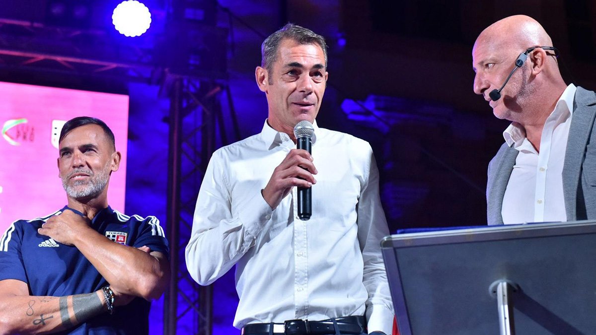 Presentazione della Torres Sassari, il Presidente Udassi. ? Alessandro Sanna