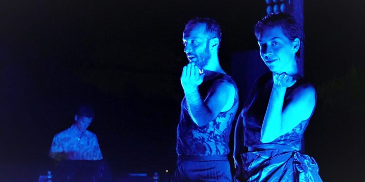 Salvo Lombardo e Daria Greco della compagnia Chiasma di Roma