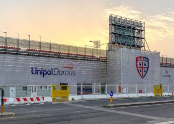 Lo Stadio Unipol Domus di Cagliari