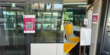 QR Around Sardinia sul bus ATP Sassari