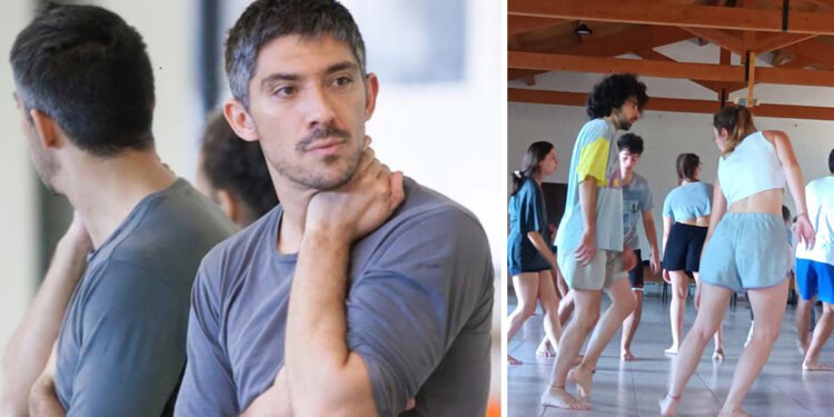 Il coreografo cileno Pablo Tapia Leyton