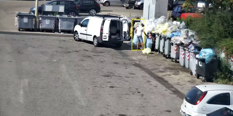 Abbandono rifiuti a Sassari