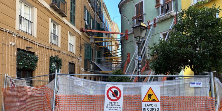 Via Dettori a Cagliari