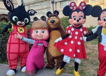 Cagliari Family Fest, personaggi dei cartoon