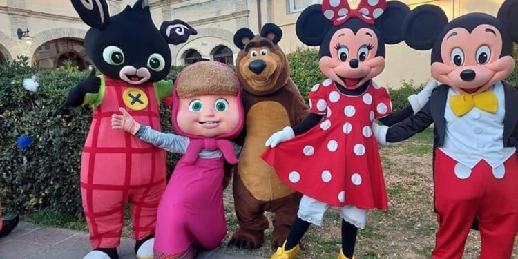 Cagliari Family Fest, personaggi dei cartoon