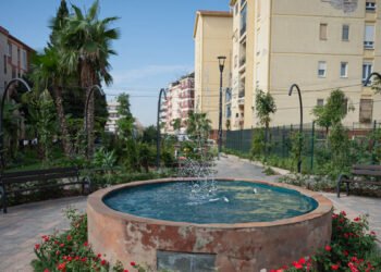 Cagliari, il giardino di Via Guadazzonis