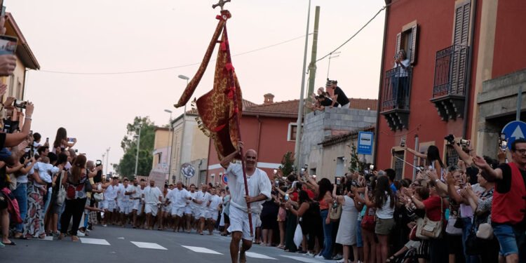 Corsa degli Scalzi, Cabras