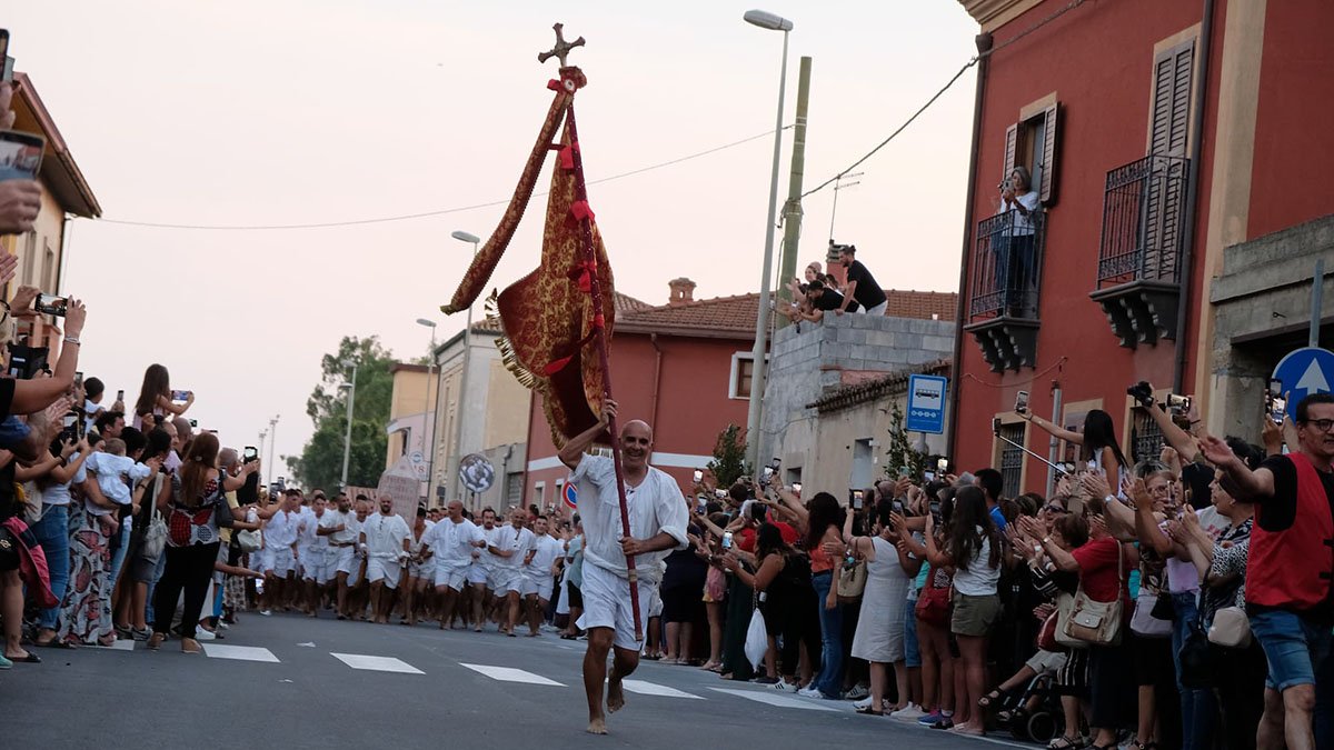 Corsa degli Scalzi, Cabras