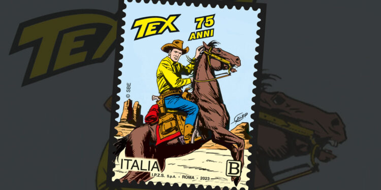 Francobollo Tex Willer