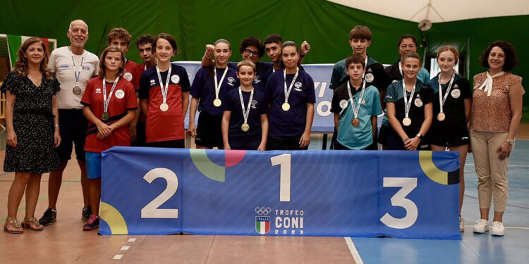 La FITeT Sardegna in cima tra le regioni al trofeo Coni