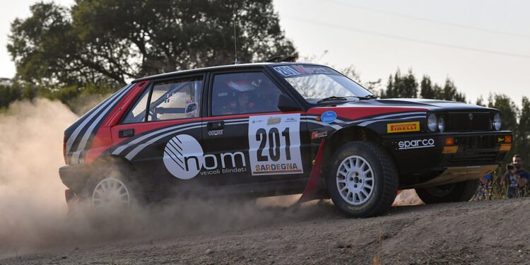 La Lancia Delta di Lucky-Pons. ? Emanuele Perrone | Rassinaby Racing