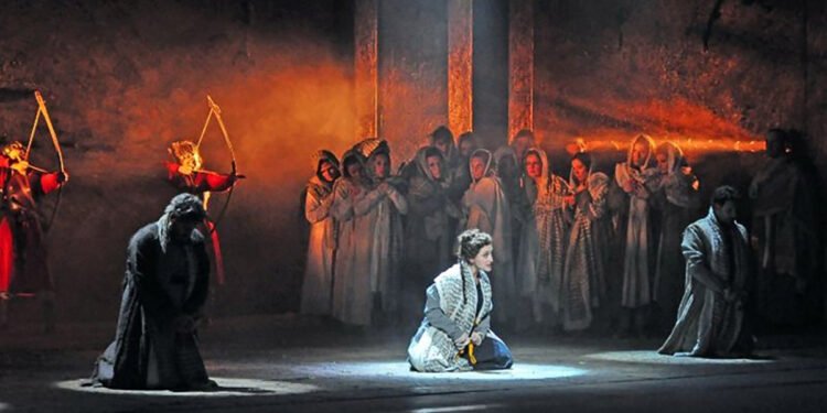 "Nabucco", regia di Leo Muscato. 📷 Piras