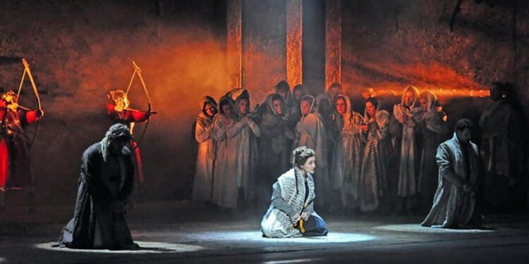 "Nabucco", regia di Leo Muscato. ? Piras