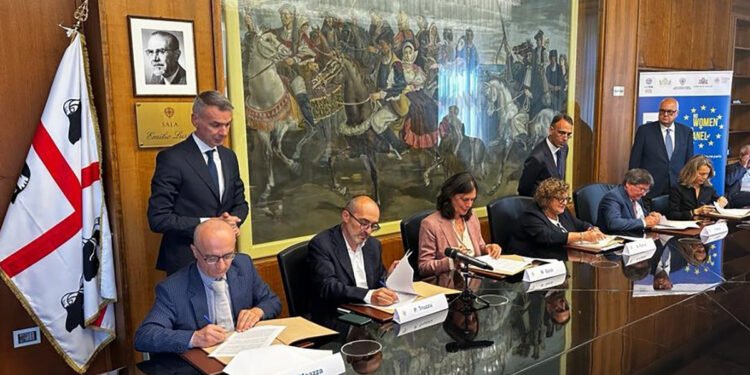 "No Women No Panel", la firma del protocollo a Cagliari